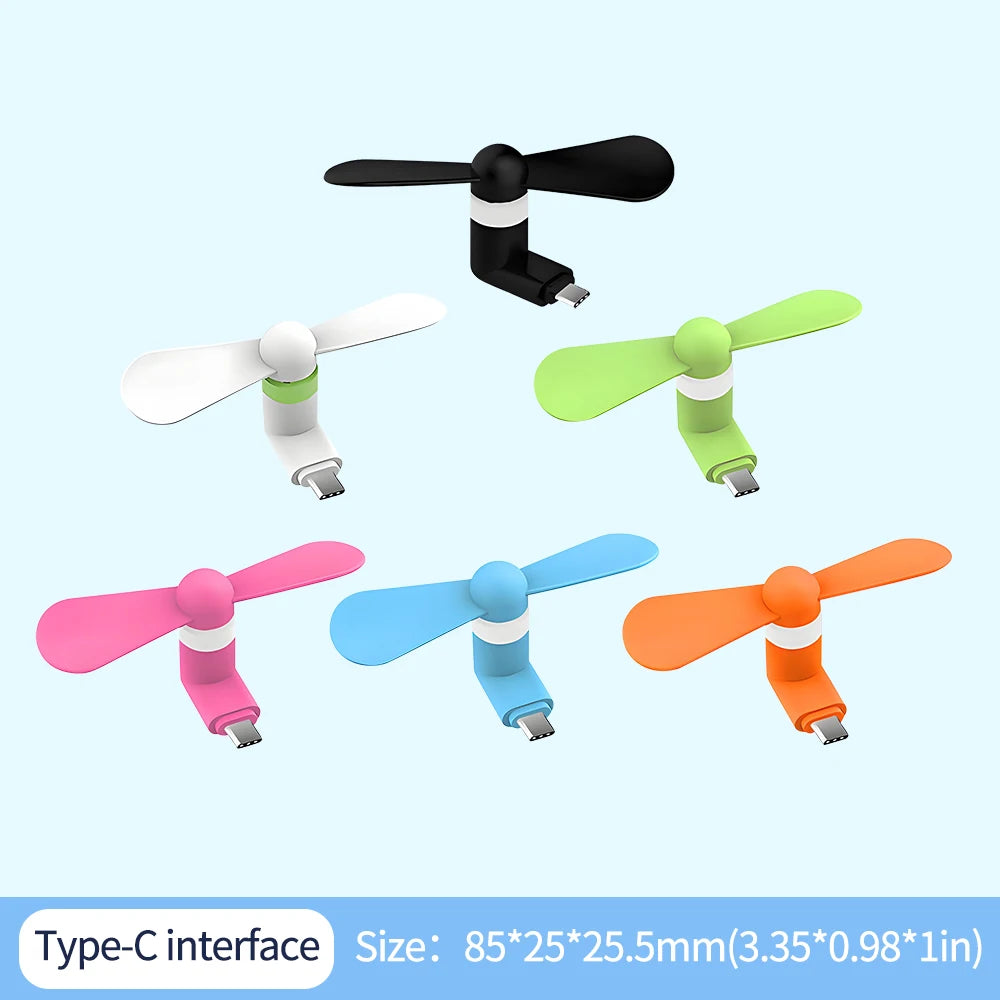 Portable Mini USB Phone Cooling Fan
