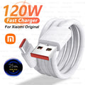 120W Turbo Fast Charging USB-C Cable for Xiaomi & Redmi