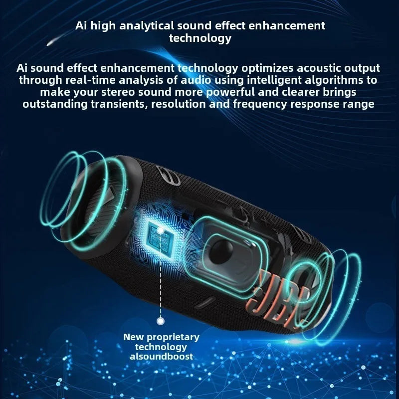 JBL Charge 6 Waterproof Bluetooth Speaker with Powerful Sound & Long Battery Life