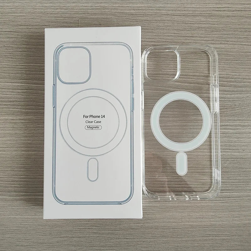 Clear MagSafe Magnetic Case for iPhone 7–16 Pro Max