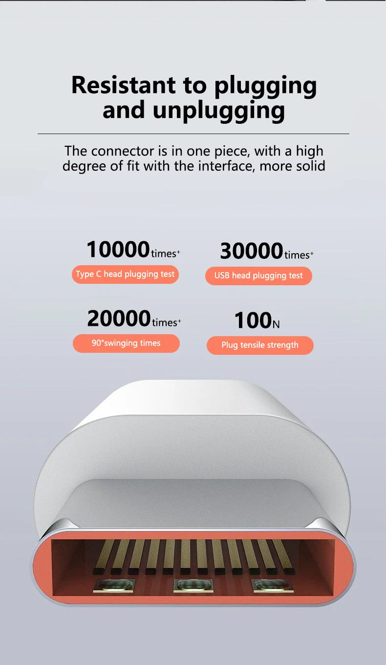 120W Turbo Fast Charging USB-C Cable for Xiaomi & Redmi