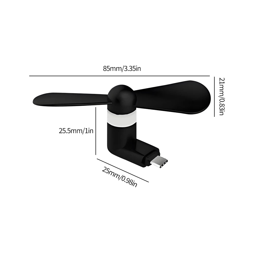Portable Mini USB Phone Cooling Fan
