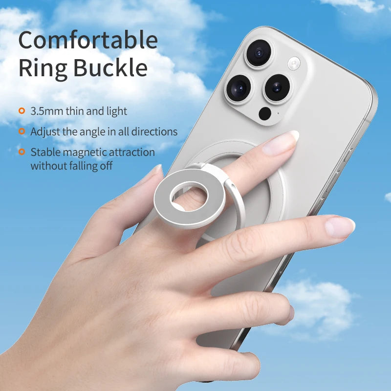 MagSafe Magnetic Ring Holder & Foldable Phone Stand